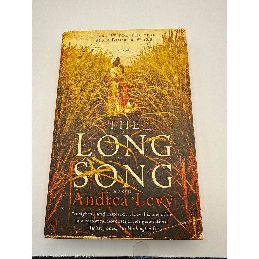 The Long Song Andrea Levy Paperback Historical Fiction 2010 Man Booker Finalist